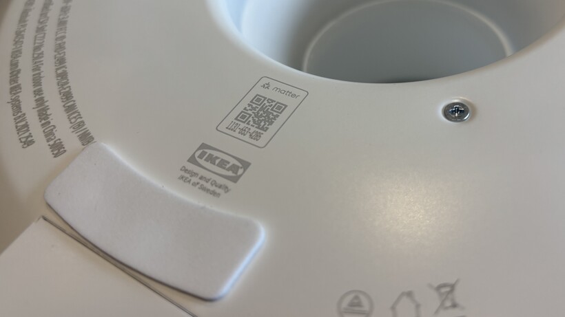 Code matière de la lampe intelligente Ikea Varmblixt