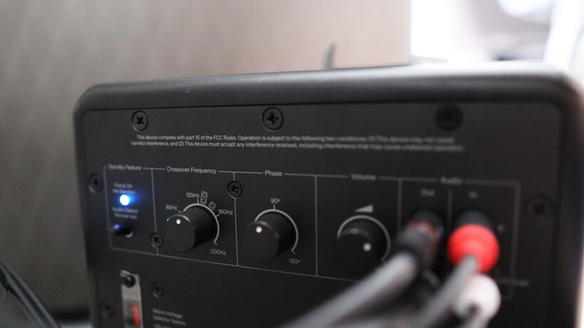 Connexions du caisson de basses - Cambridge Audio MSX20 et MSX Sub 200