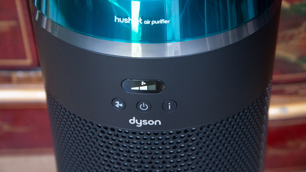 Vitesse du ventilateur Dyson HushJet Purifier Compact HJ10