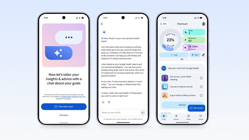 Application Google Santé